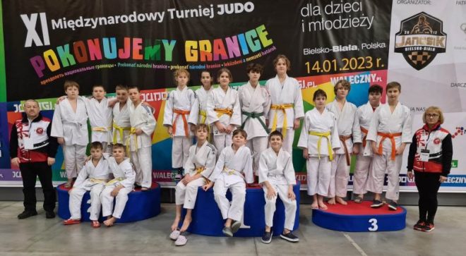 Pierwszy start judoków