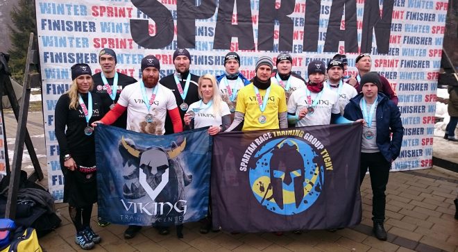 Tyszanie ukończyli Spartan Race Winter